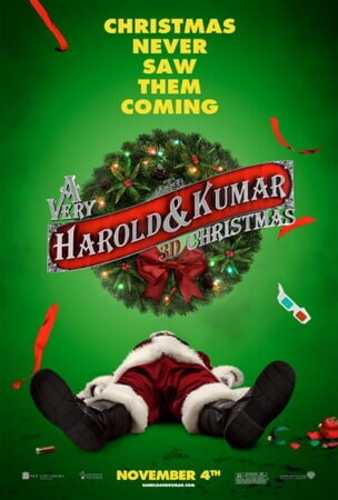 boss△battle • A Very Harold & Kumar Christmas is being filmed