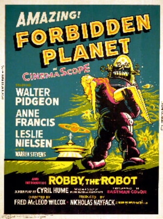 Forbidden Planet ~ DVD ~ Walter Pidgeon, Anne Francis (1956)