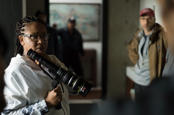 Director STELLA MEGHIE on the set of the Warner Bros. Pictures and Metro-Goldwyn-Mayer Pictures romantic drama "EVERYTHING, EVERYTHING," a Warner Bros. Pictures release.
