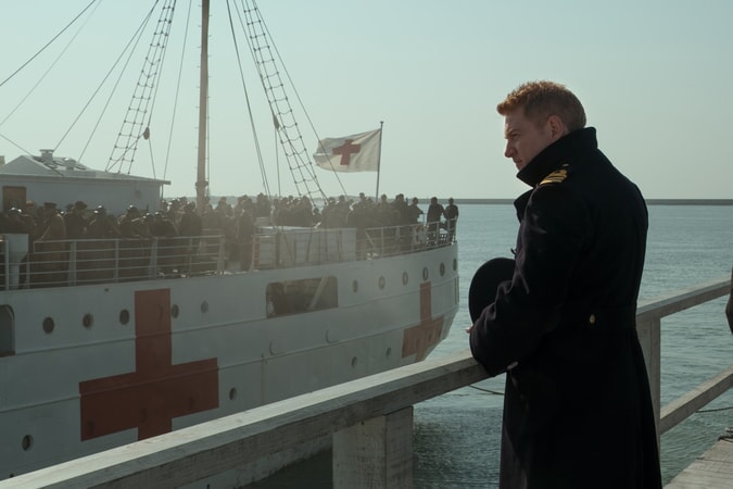 KENNETH BRANAGH as Commander Bolton in the Warner Bros. Pictures action thriller "DUNKIRK," a Warner Bros. Pictures release.