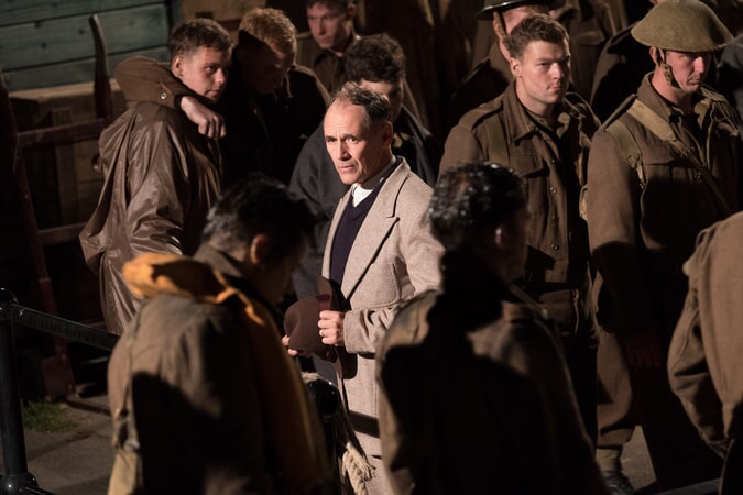 MARK RYLANCE as Mr. Dawson in the Warner Bros. Pictures action thriller "DUNKIRK," a Warner Bros. Pictures release.