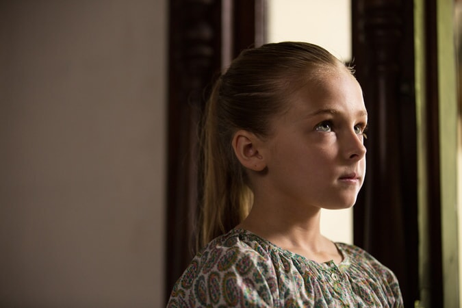 ISABELLA KAI RICE as Lily Connover in Warner Bros. Pictures' dramatic thriller "UNFORGETTABLE," a Warner Bros. Pictures release.