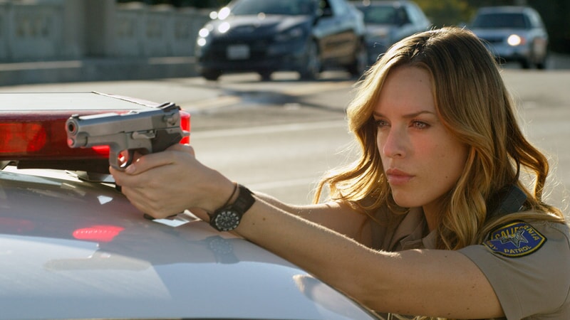 JESSICA McNAMEE as Lindsey Taylor in Warner Bros. Pictures' action comedy "CHIPS," a Warner Bros. Pictures release.