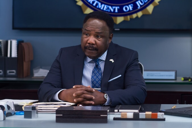 ISIAH WHITLOCK JR. as Peterson in Warner Bros. Pictures' action comedy "CHIPS," a Warner Bros. Pictures release.