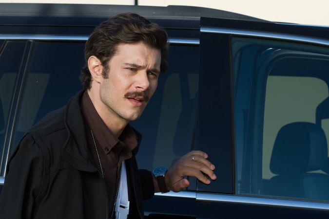 ADAM BRODY as Clay Allen in Warner Bros. Pictures' action comedy "CHIPS," a Warner Bros. Pictures release.