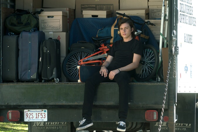 NICK ROBINSON as Olly in the Warner Bros. Pictures and Metro-Goldwyn-Mayer Pictures romantic drama "EVERYTHING, EVERYTHING," a Warner Bros. Pictures release.