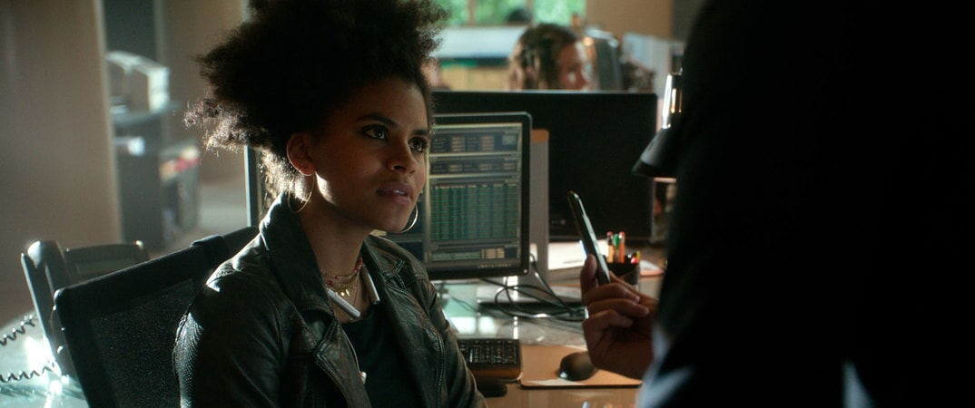 ZAZIE BEETZ as Dana in Warner Bros. Pictures' and Skydance's suspense thriller "GEOSTORM," a Warner Bros. Pictures release.