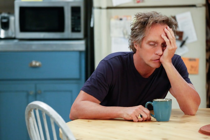 William Fichtner as Adam. Mom 4, ep. 2 "Sword Fights and a Dominican Shortstop"