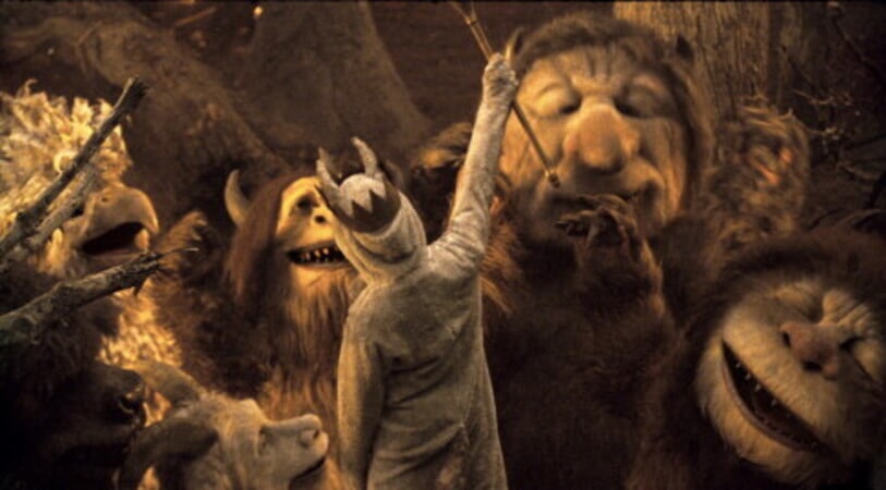 where the wild things are movie background
