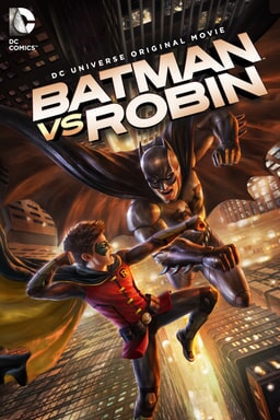 Batman vs Robin keyart