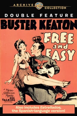 Buster Keaton: Free and Easy/ Estrellados Double Feature - Key Art