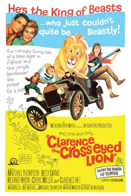 Clarence Cross eyed Lion keyart
