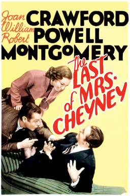 The Last of Mrs. Cheyney 1937 keyart