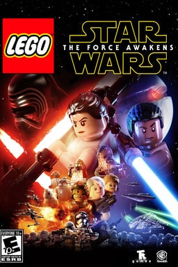LEGO Star Wars The Force Awakens: Darth Vader, Ray, Finn with light sabers