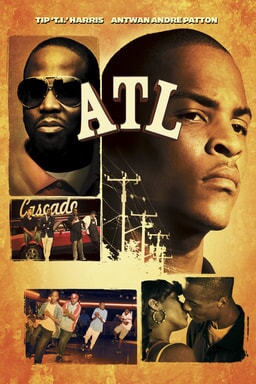 ATL - Tip &quot;Lil&#039; Harris, Antwan Andre Patton on yellow background with collage images