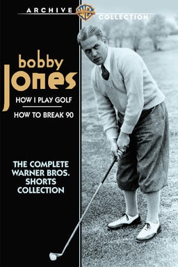 Bobby Jones playing golf