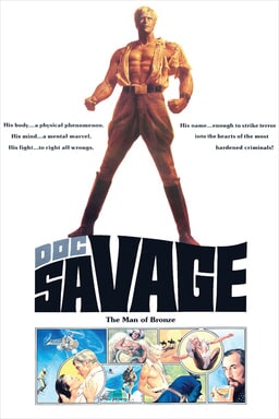 doc savage: the man of bronze poster
