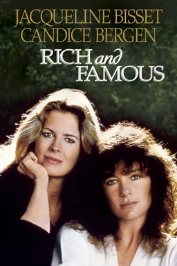 Rich and Famous - Jacqueline Bisset and Candice Bergen leaning against each other smiling