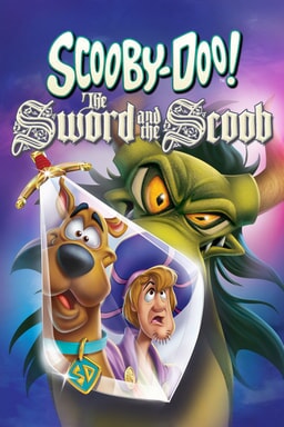 Scooby-Doo! The Sword and the Scoob - Scooby-Doo and Shaggy in a bubble screen with green dragon