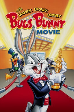 The Looney, Looney, Looney Bugs Bunny Movie - Bugs Bunny holding trophy on red carper