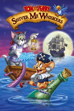 Tom and Jerry: Shiver Me Whiskers - Tom &amp; Jerry on an island with buried treasure and a map with sea