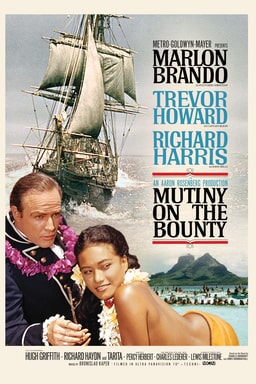 Mutiny on the Bounty 1962 keyart
