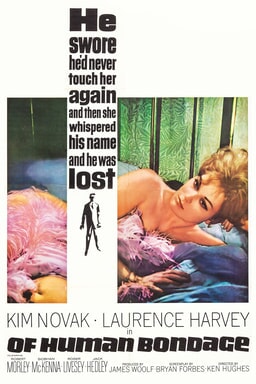 Of Human Bondage 1964 keyart