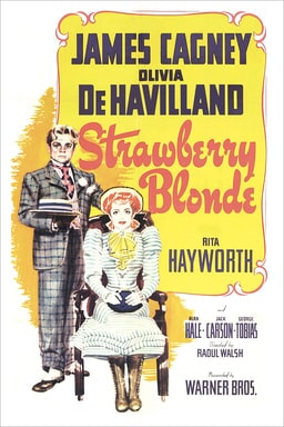 james cagney and olivia de havilland star in the strawberry blonde