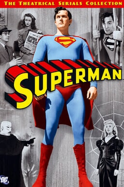Superman Theatrical Serials: 1948 and 1950 Collection keyart