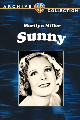 Sunny (1930) - Warner Archive Collection - Marilyn Miller on dark blue background